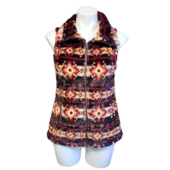 Royal Robbins vest southwest fleece Aztec western S - Picture 1 of 6